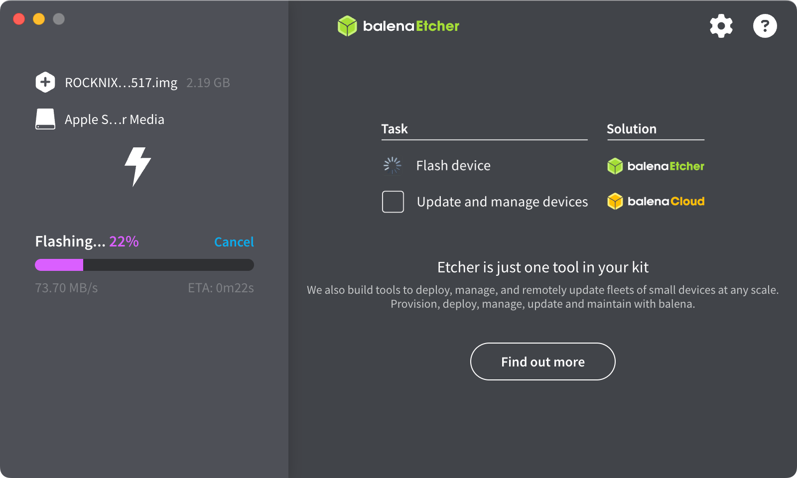 etcher-flashing